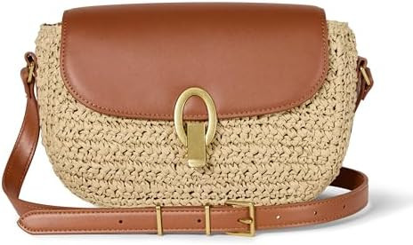 Amazon Essentials Women's Crossbody Flap Bag with Adjustable Strap and Internal Pocket | Amazon (US)