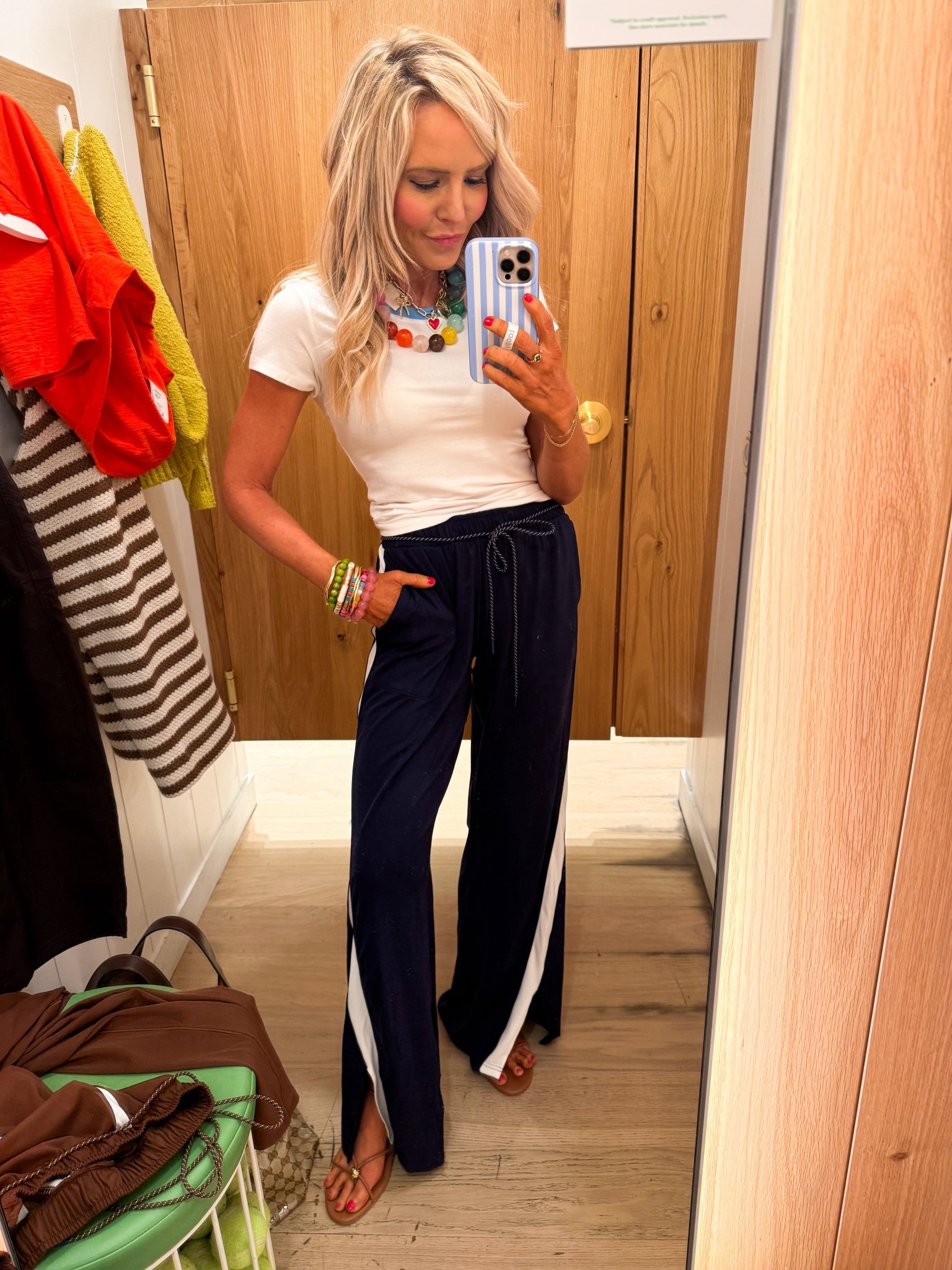 popped into offline and scooped up all the new arrivals!! wearing small in tshirt and XS in pants • 

#LTKSaleAlert #LTKActive #LTKSeasonal