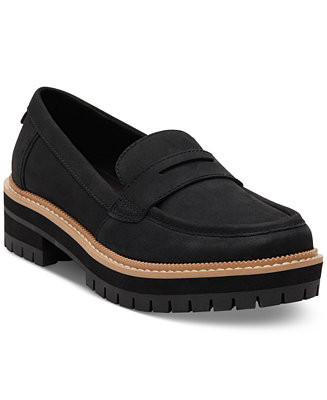 Women's Cara Lug Sole Loafers | Macy's