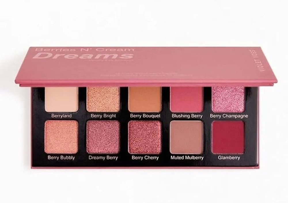 Violet Voss Berries N' Cream Dreams Velvety Eye Shadows | Amazon (US)