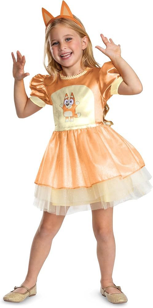 Disguise baby-girls Bingo Skirt Costume for Kids, Official Bluey Character Outfit With Dress and ... | Amazon (US)