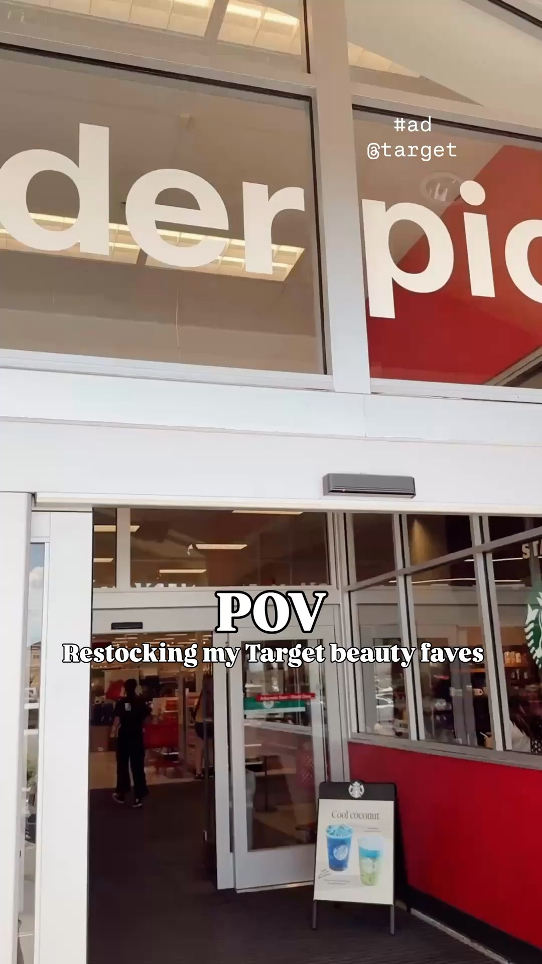 @target #ad

POV 
Restocking my Target beauty faves 🎯🛒✨