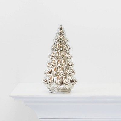 Small Mercury Glass Tree Silver - Wondershop™ | Target