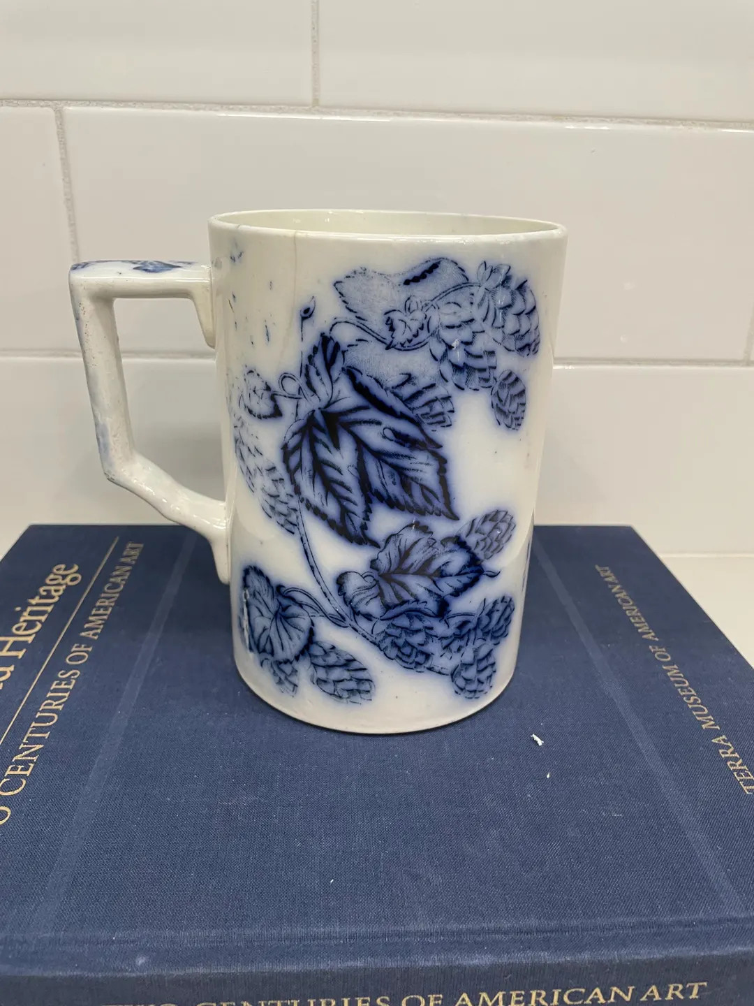 Flow Blue Transfer Printed Quart Size Pitcher. Circa Possibly 1890s. - Etsy | Etsy (US)