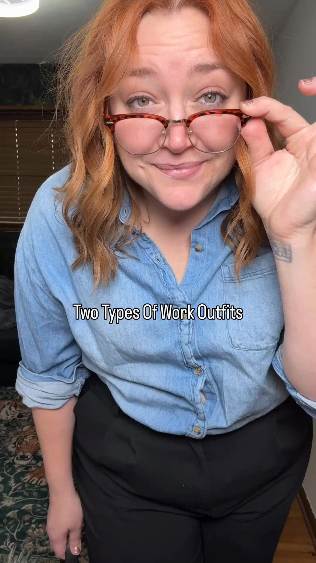 Two work looks: the same outfit just for different locations 

#LTKWorkwear #LTKMidsize #LTKPlusSize