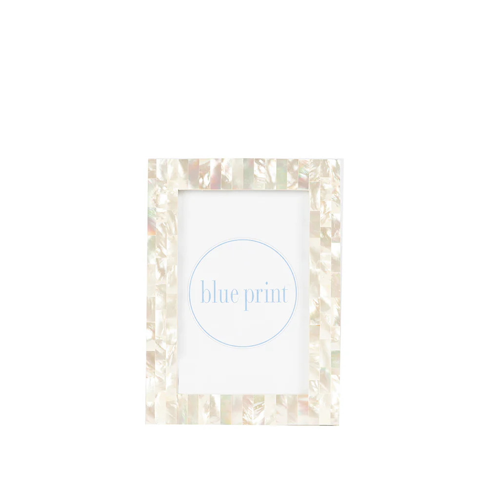Mother of Pearl Inlay Picture Frame | Blue Print