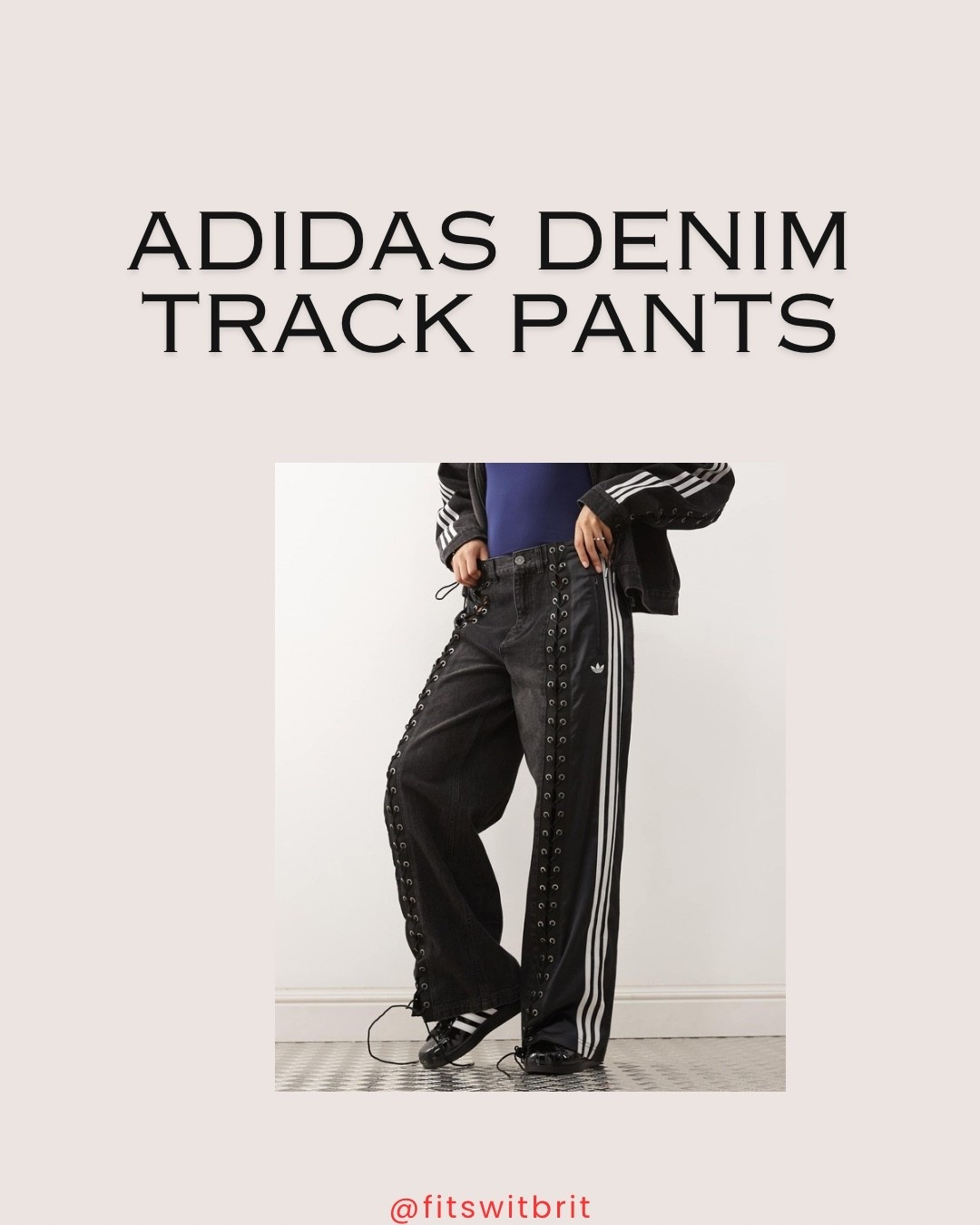 Adidas denim track pants

#LTKootd #LTKGiftGuide #LTKgrwm