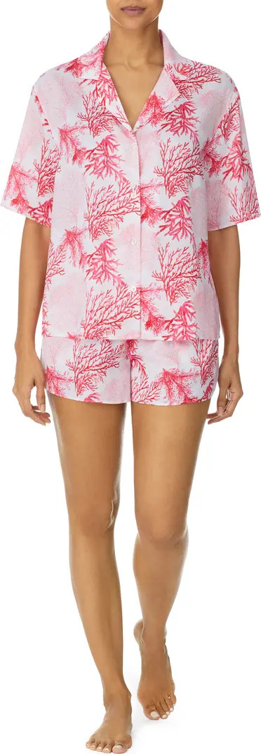 Shady Lady Print Short Boxer Pajamas | Nordstrom | Nordstrom