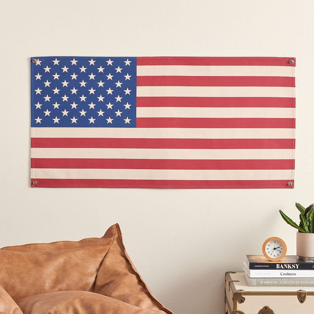 American Flag Canvas | Pottery Barn Teen