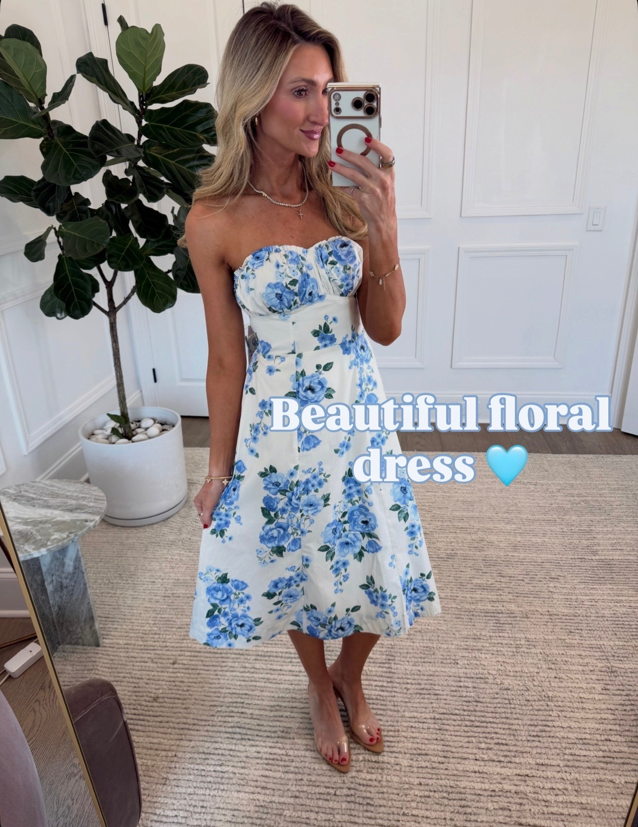 Beautiful floral dress! Wear to wedding showers, baby showers, summer events, etc. 

#LTKootd #LTKSeasonal #LTKSaleAlert