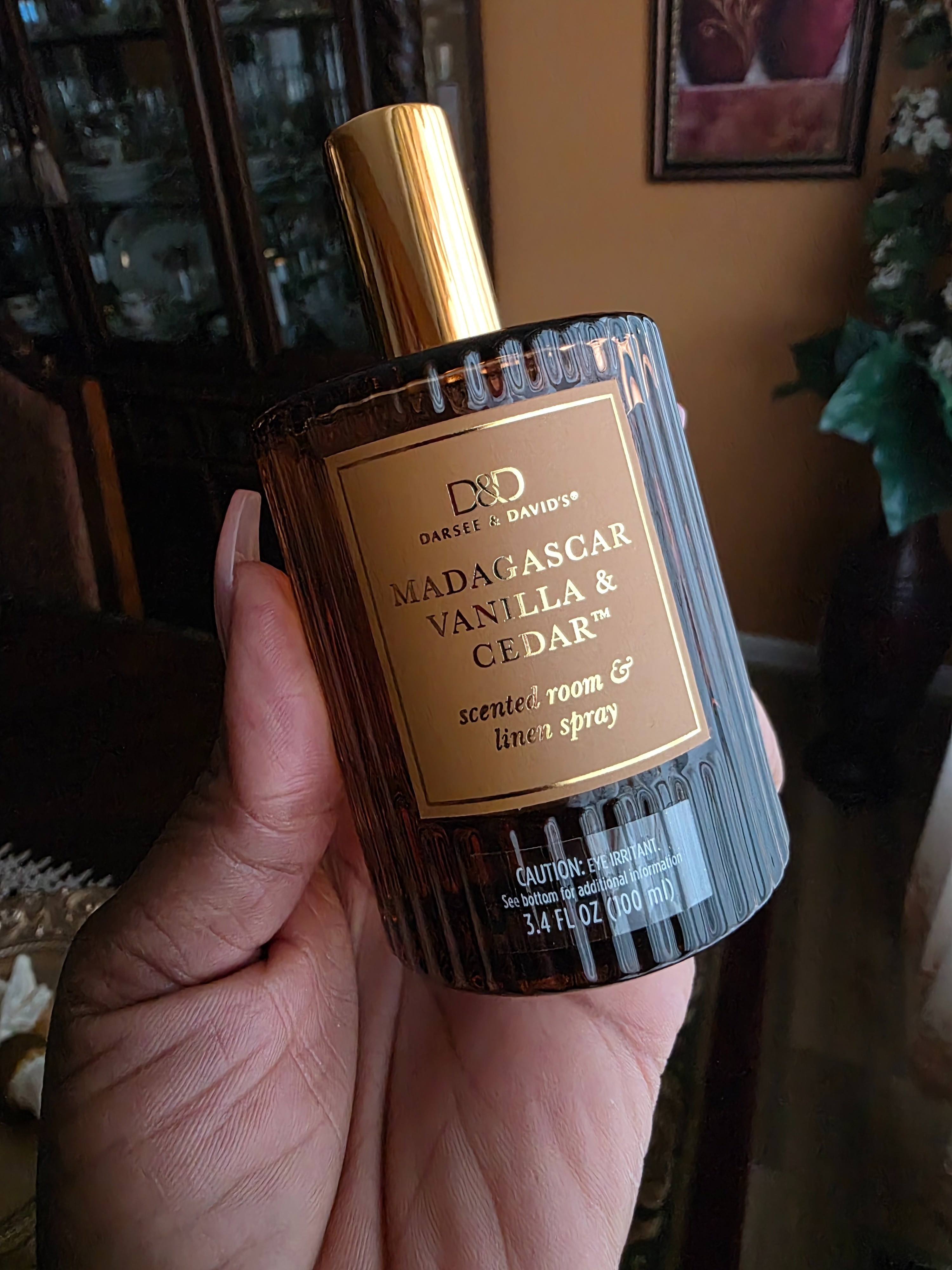 Indulge in the luxurious scent of @Darsee&Davids Madagascar Vanilla & Cedar room spray! ✨ Elevate your space with this sophisticated fragrance. 

#LTKHome