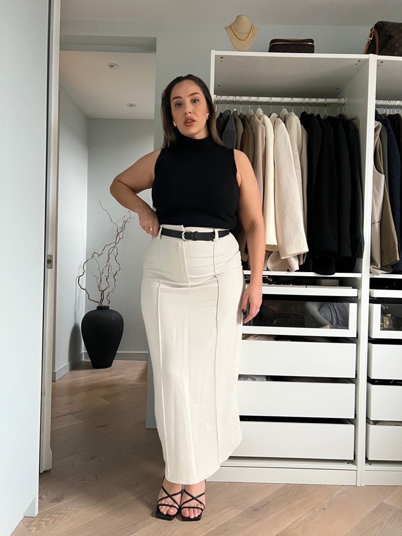 Skirt - Dissh size 16
Shoes - Gia Borghini
Body - Wolford 
Polar neck - Zara (old season)

#LTKmidsize #LTKstyletip #LTKeurope