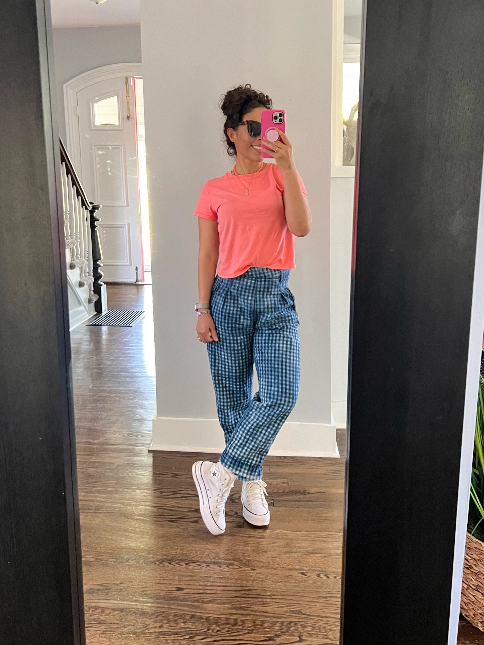 My go to cropped tee (I have in multiple colors) and my favorite sneakers. 

Plaid pants rented from Nuuly. Sign up using my link for $30 off your first delivery. 👇🏽
 
https://share.nuuly.com/fallon662 




#LTKFindsUnder50 #LTKStyleTip #LTKSaleAlert
