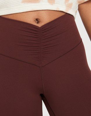 OFFLINE By Aerie Real Me High Waisted Ruched Legging | Aerie