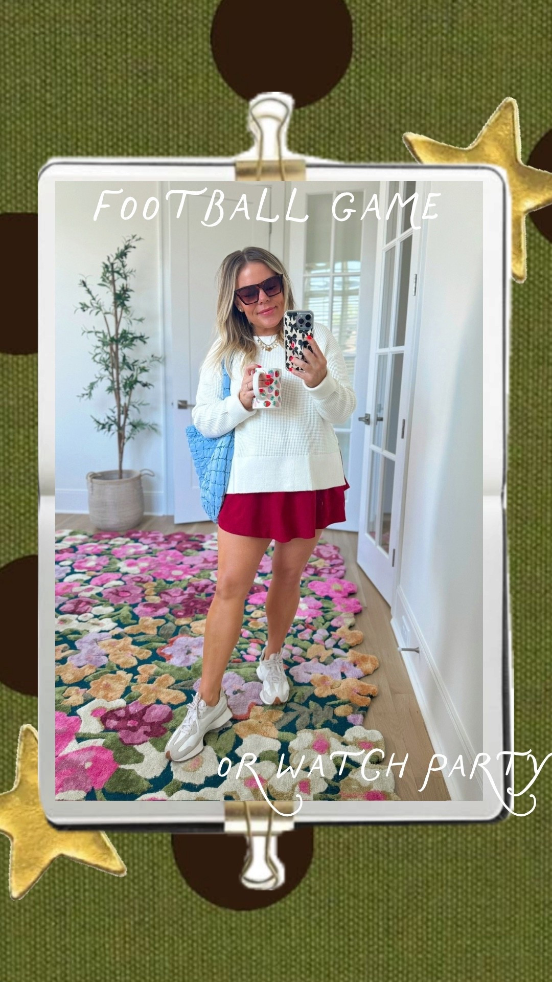 The cutest on-the-go outfit for Saturday football hangouts! ❤️

#LTKootd #LTKgrwm #LTKmomlife