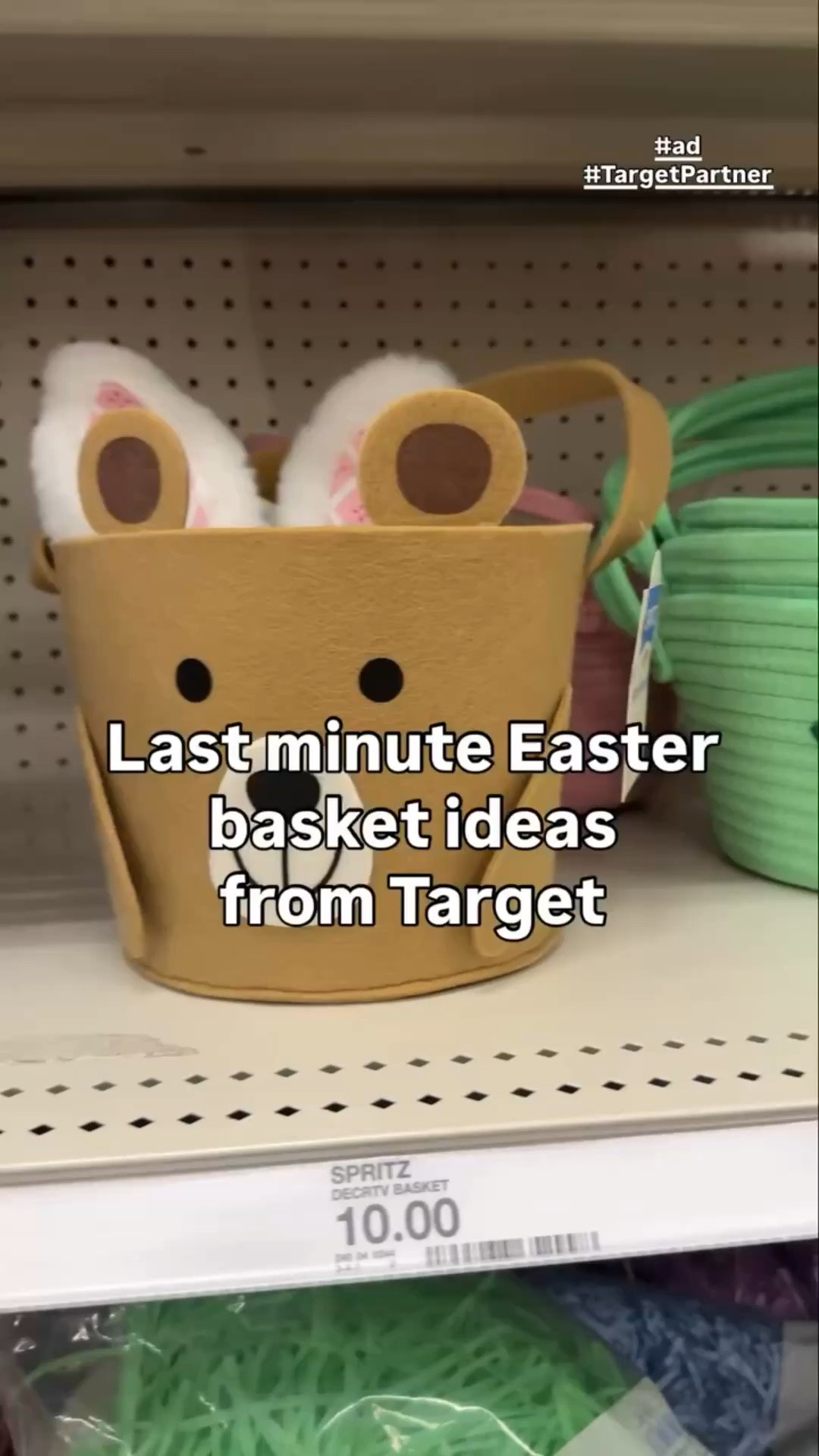 If you still need to build an Easter basket… this is your sign to run to @Target 🐣 #ClubTarget #TargetPartner #EasterBasketAtTarget

These are the BEST last minute Easter basket fillers that are cute, affordable, and actually fun:
Animal baskets (bee, dinosaur, lion, bear, unicorn), bubble makers + carrot blasters, craft kits like rainbow loom, LEGO flowers + Easter sets, plus fun extras like Peeps lip gloss, carrot bath bombs, and all the good chocolate (Lindt tulips, gold bunny, mini chicks, Kinder figures).

It’s the perfect mix of toys, activities, and treats so your basket feels full without being random or overwhelming.

Great for kids Easter baskets, easy basket ideas, or quick grab-and-go fillers when you don’t have time to plan everything out ✨

Save this for your Easter prep + grab these before they sell out.

Follow @sparklinginstyle for more Target finds, seasonal ideas, and easy holiday prep.

#easterbasketideas #targetfinds easterprep easterideas holidayfinds

last minute easter baskets easter basket fillers target easter basket ideas for kids easy easter basket ideas affordable easter finds easter toys and treats easter basket inspo target easter finds