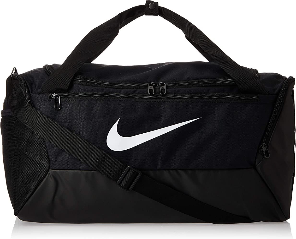Nike Brasilia Small Duffel-9.0, Black/Black/White, One Size | Amazon (US)