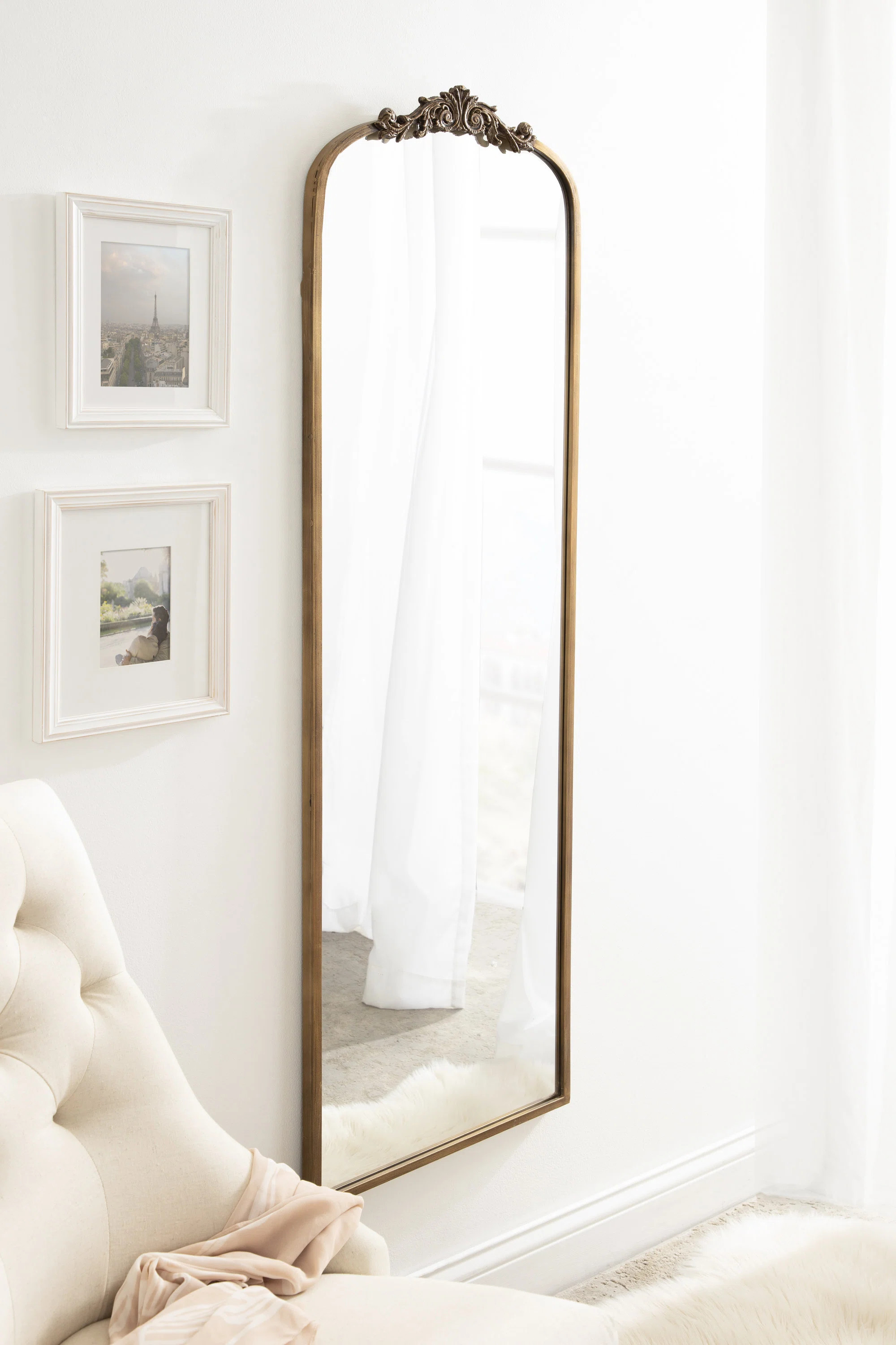Anglo Metal Flat Mirror | Wayfair North America