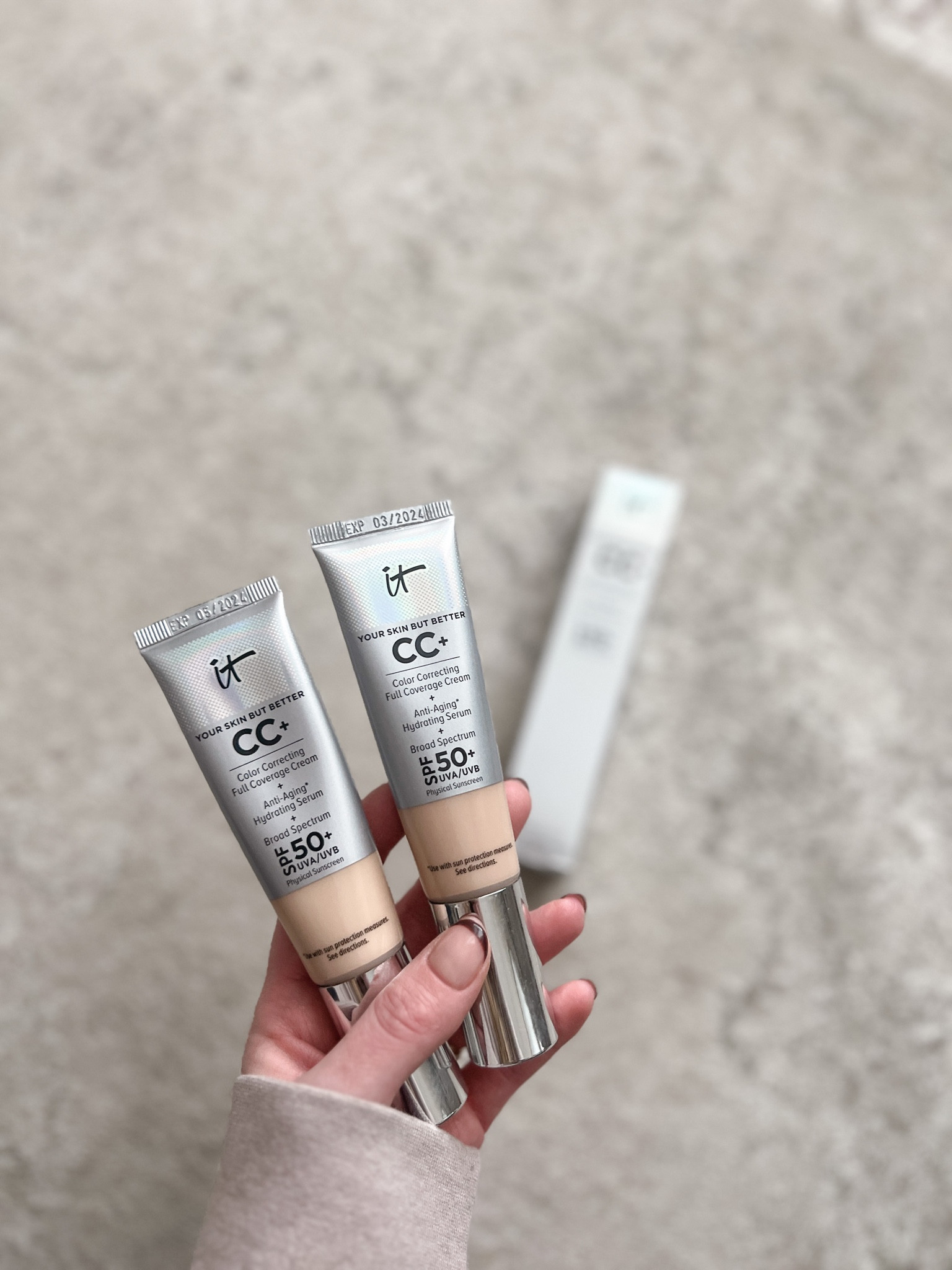 Hands down my favorite foundation ever! No matter how many I try - I always come back to this one! It doesn’t dry my skin out like others do and works well for all seasons. It’s light and creamy but full coverage. Nothing beats it! Cc cream, best makeup, best foundation for dry skin. 

#LTKFind #LTKbeauty #LTKunder50