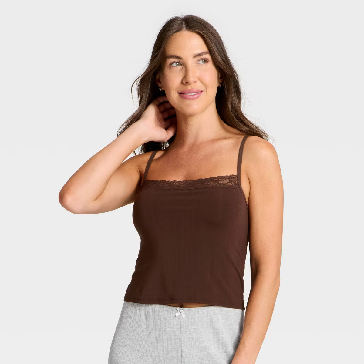 Women's Modal Blend Lace Cami - Auden™ | Target