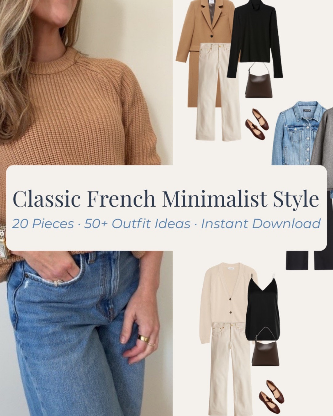 This 100+ page capsule wardrobe guide is on sale. 30 pieces and over 50 ways to style them. Every piece has 2 shoppable links at 2 different price points. 

Capsule wardrobe | minimalist style | mom style | workin mom | fall workwear | capsule closet

#LTKSaleAlert #LTKSeasonal #LTKgrwm