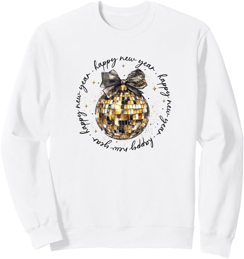 NYE Disco Ball Sweatshirt | Amazon (US)