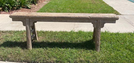 Antique Rustic Vintage Bench with Front Panel (Size and Finish vary ) Handmade | Etsy (US)