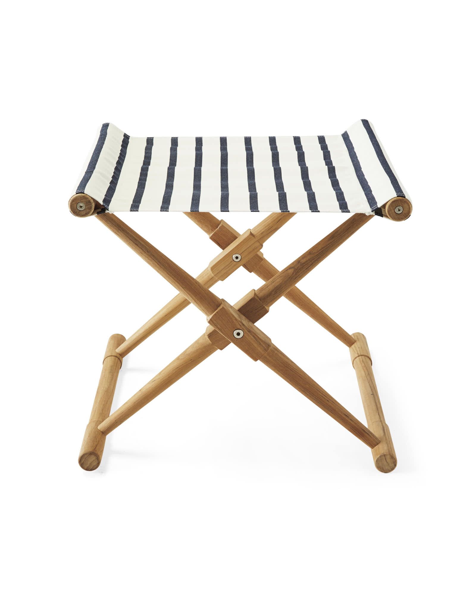 Teak Camp Stool | Serena and Lily