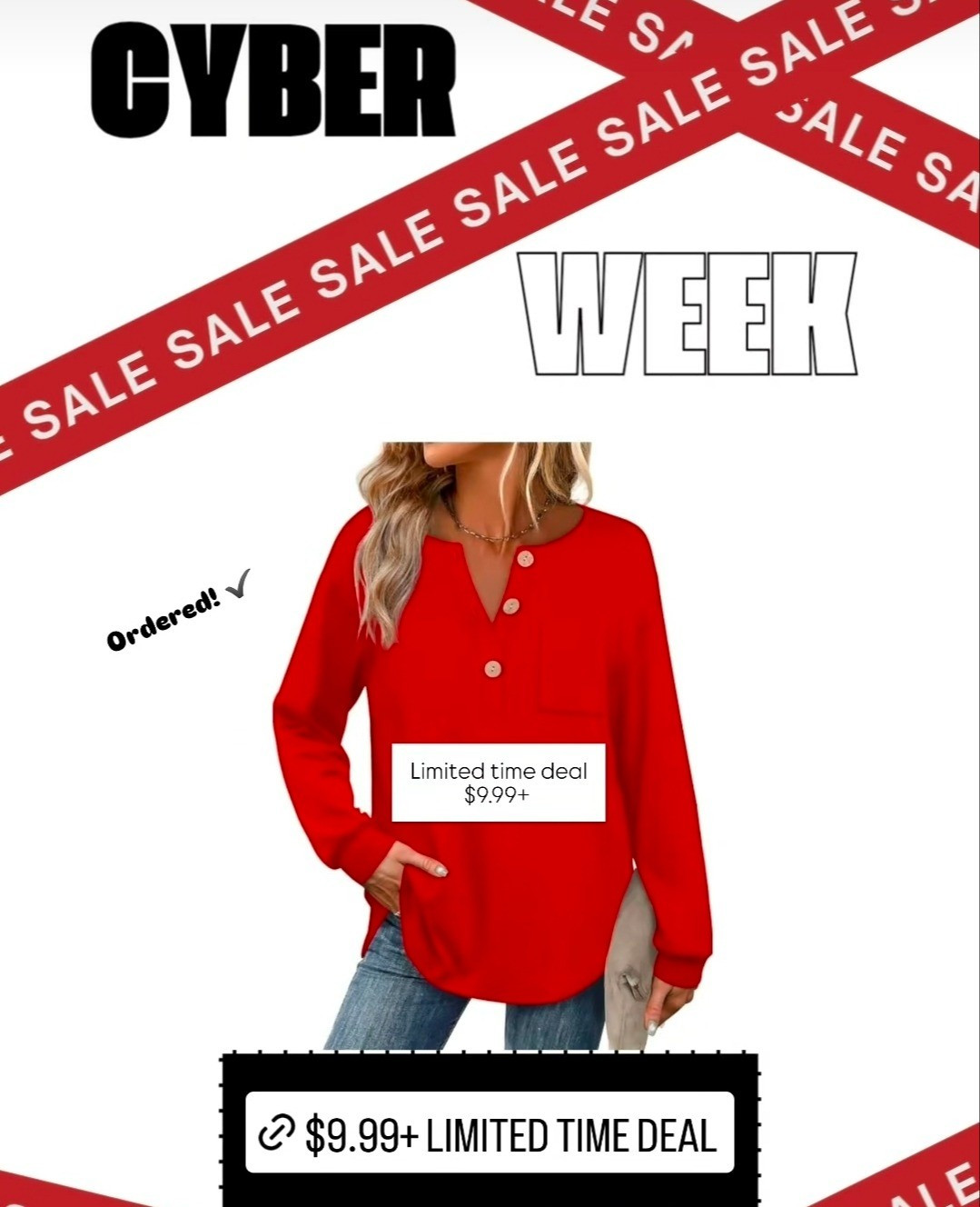 Grabbed this shirt on a limited time deal on Amazon for $9.99! Other select colors and sizes are available, too! 

#LTKMidsize #LTKgrwm #LTKootd