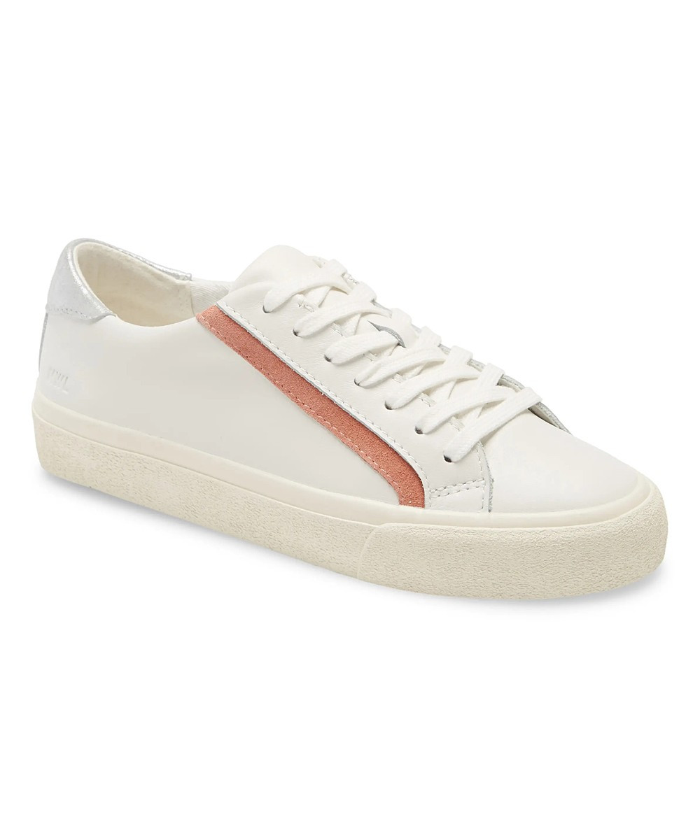 Madewell Women's Sneakers DRIED - Dried Rose & White Delia Sidewalk Sneaker - Women | Zulily
