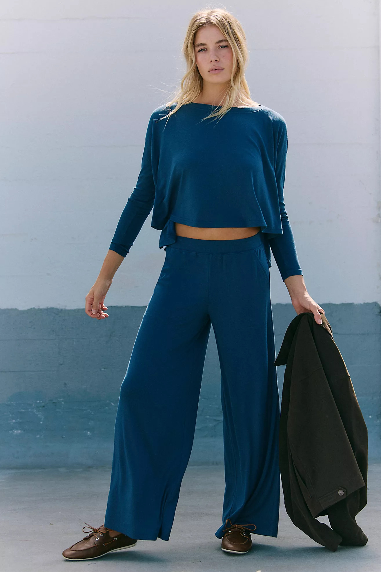 Good Feels Long Pant Set | Free People (Global - UK&FR Excluded)