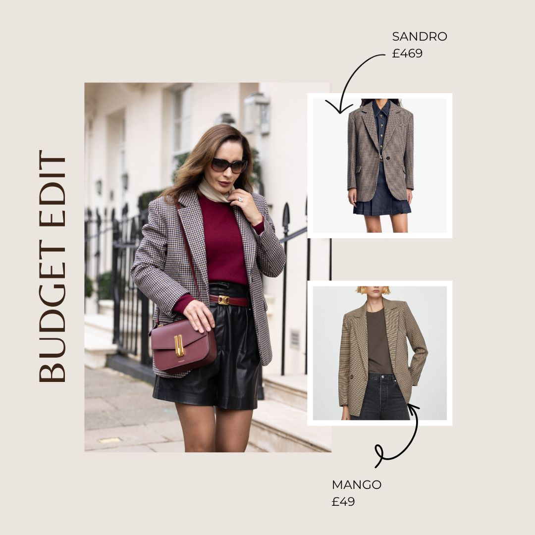 Must-Have: Check Blazer 
This blazer from Sandro is my go-to this winter. It is so easy to style and keeps me warm and cozy. I found a affordable dupe from Mango for those who want to achieve this style on a budget.   

 #LTKHoliday #LTKSeasonal #LTKFindsUnder50