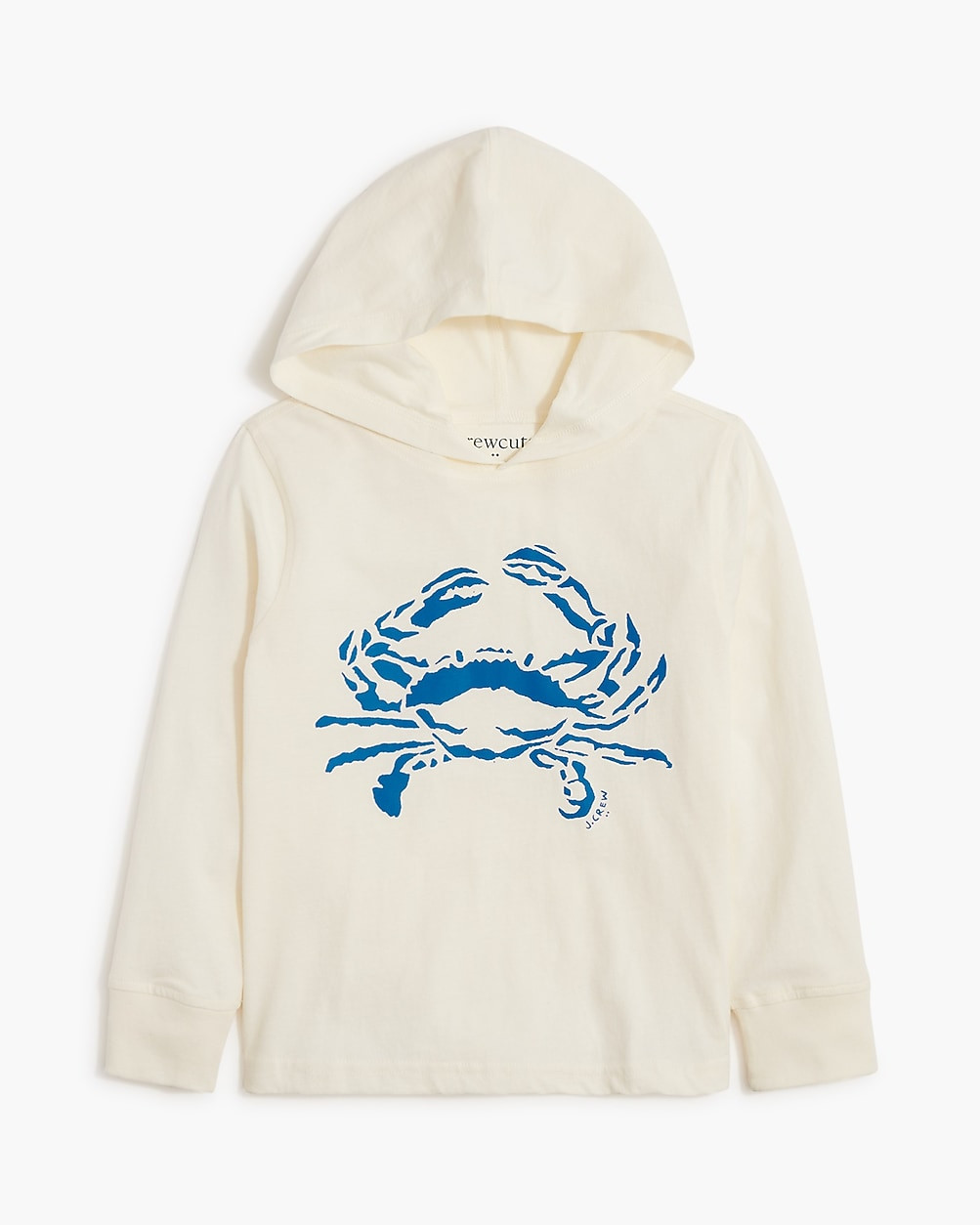 Boys' crab jersey hooded tee | J.Crew Factory