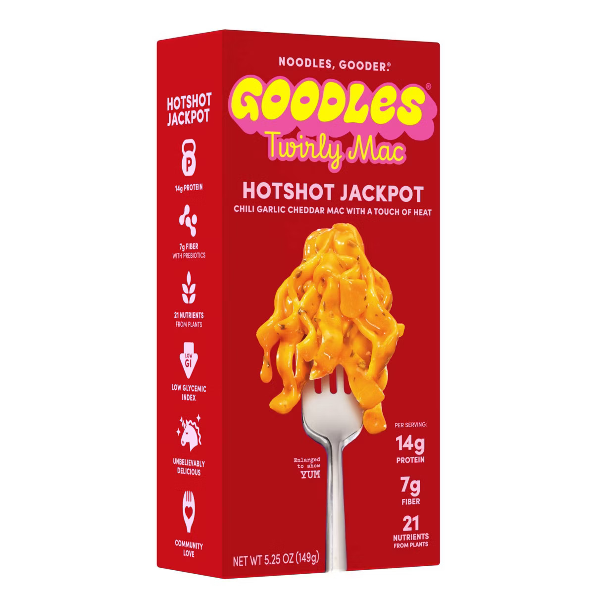 Goodles Hot Shot Jackpot Twirly Noodles - 5.25oz | Target
