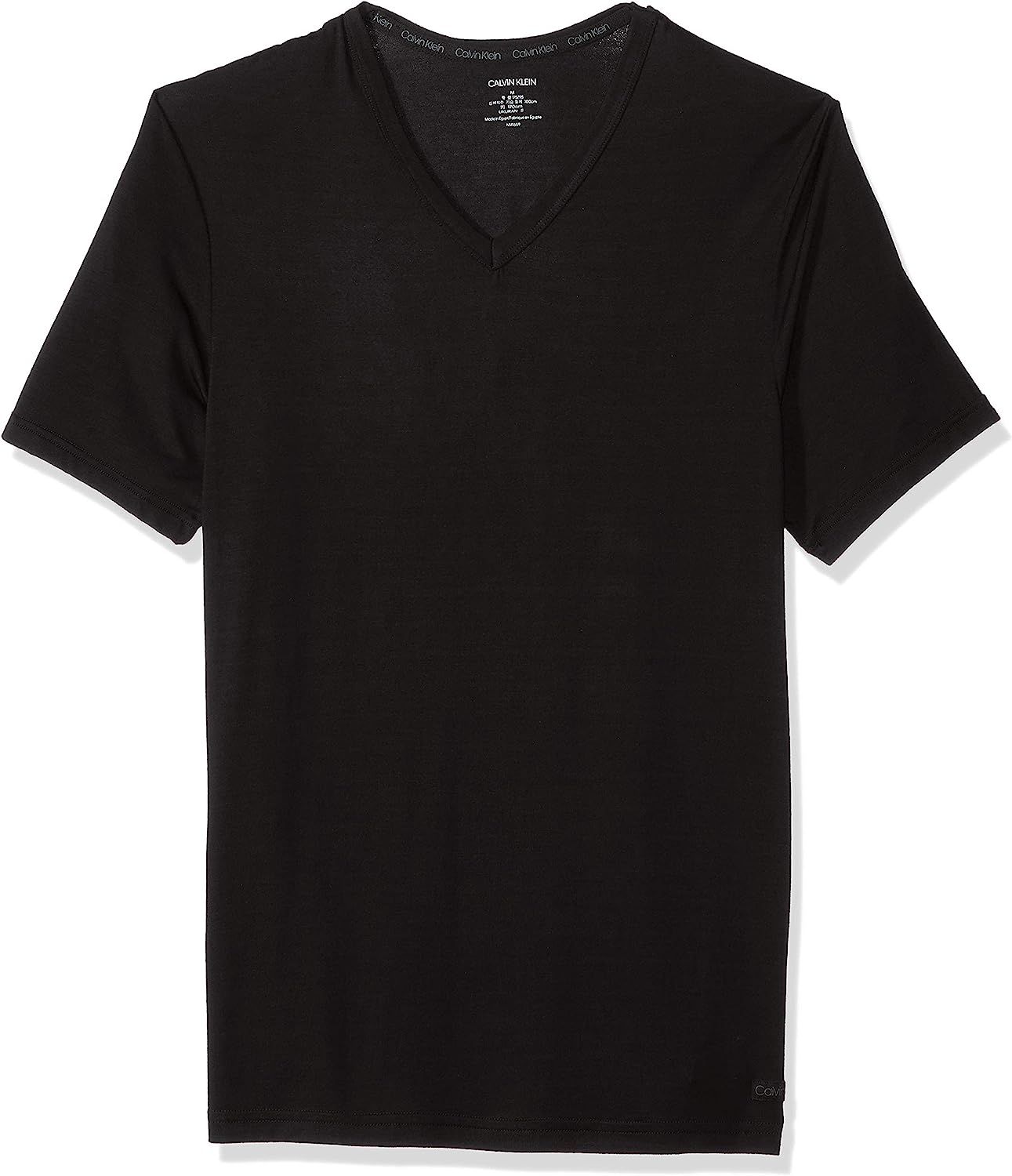 Calvin Klein Men's Ultra Soft Modal V Neck T-Shirts | Amazon (US)