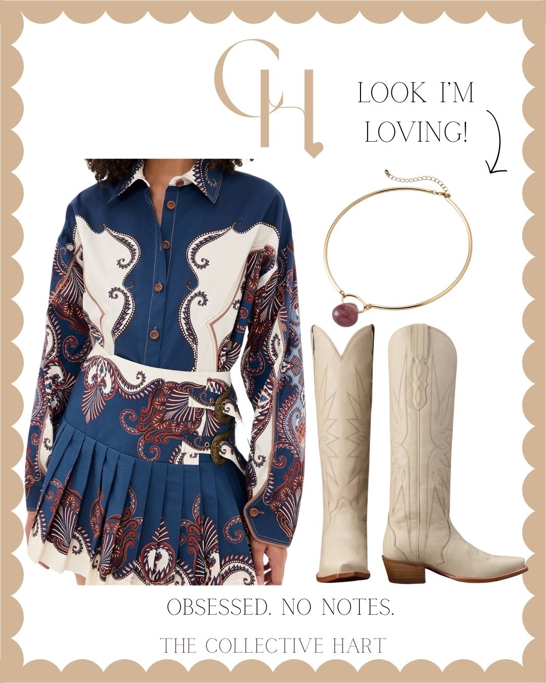 No notes. Absolutely obsessed with this look! 