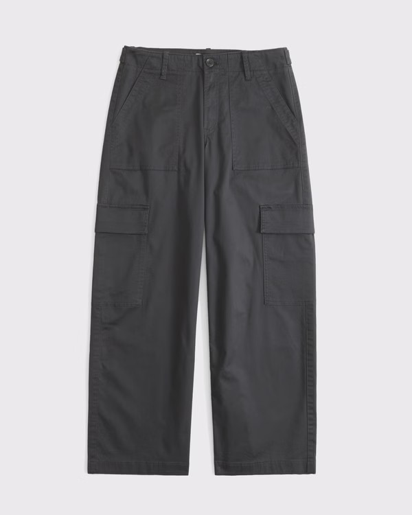 Women's Low Rise Loose Cargo Pant | Women's Bottoms | Abercrombie.com | Abercrombie & Fitch (US)
