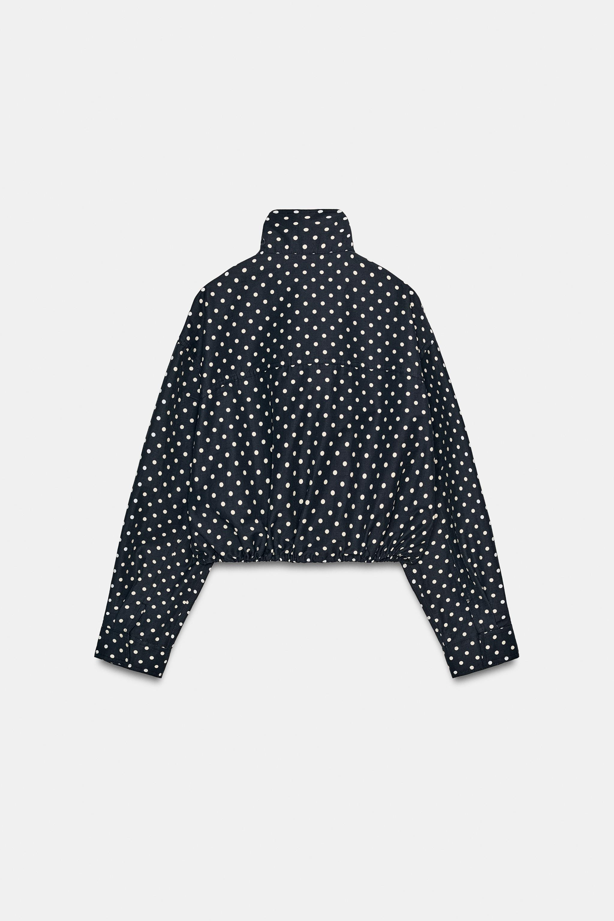PUFFY JACKET WITH DOTS | Zara UK