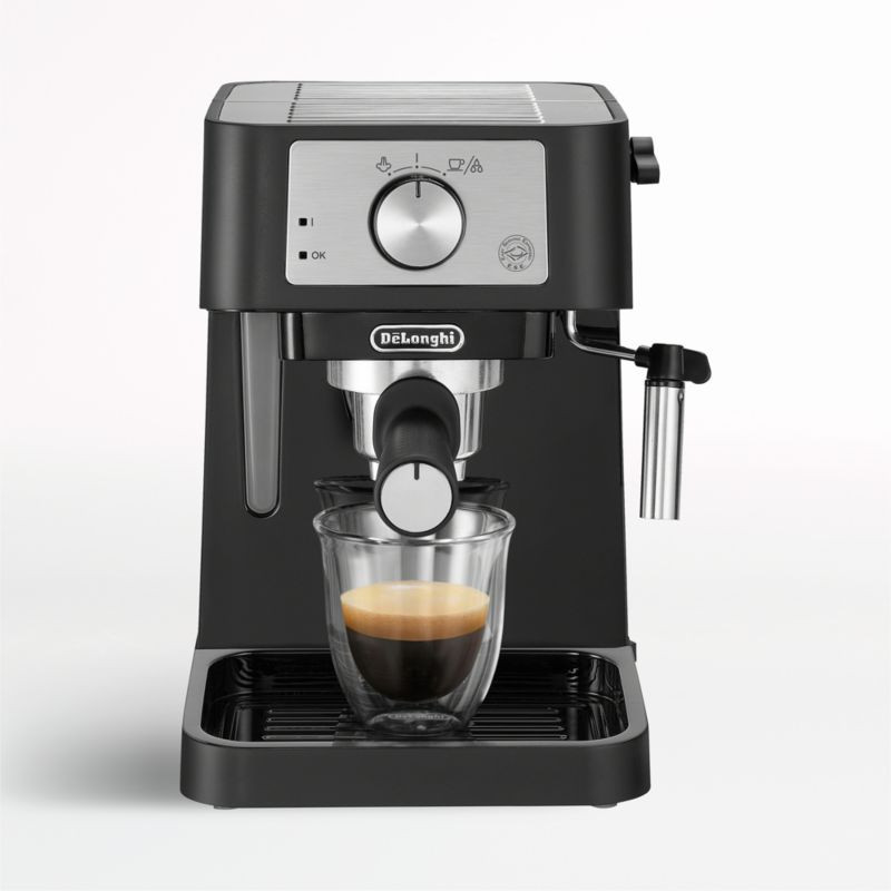 De'Longhi Stilosa Espresso Maker + Reviews | Crate & Barrel | Crate & Barrel