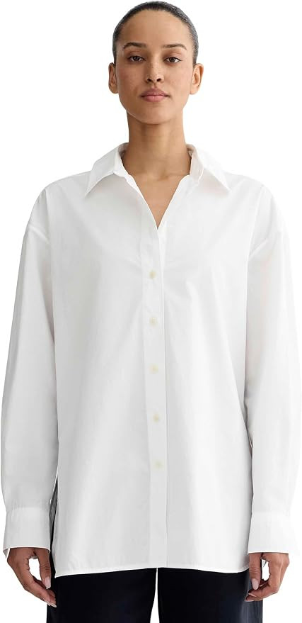 Everlane Women's Everlane The Boyfriend Shirt in Ultrasoft Cotton | Amazon (US)