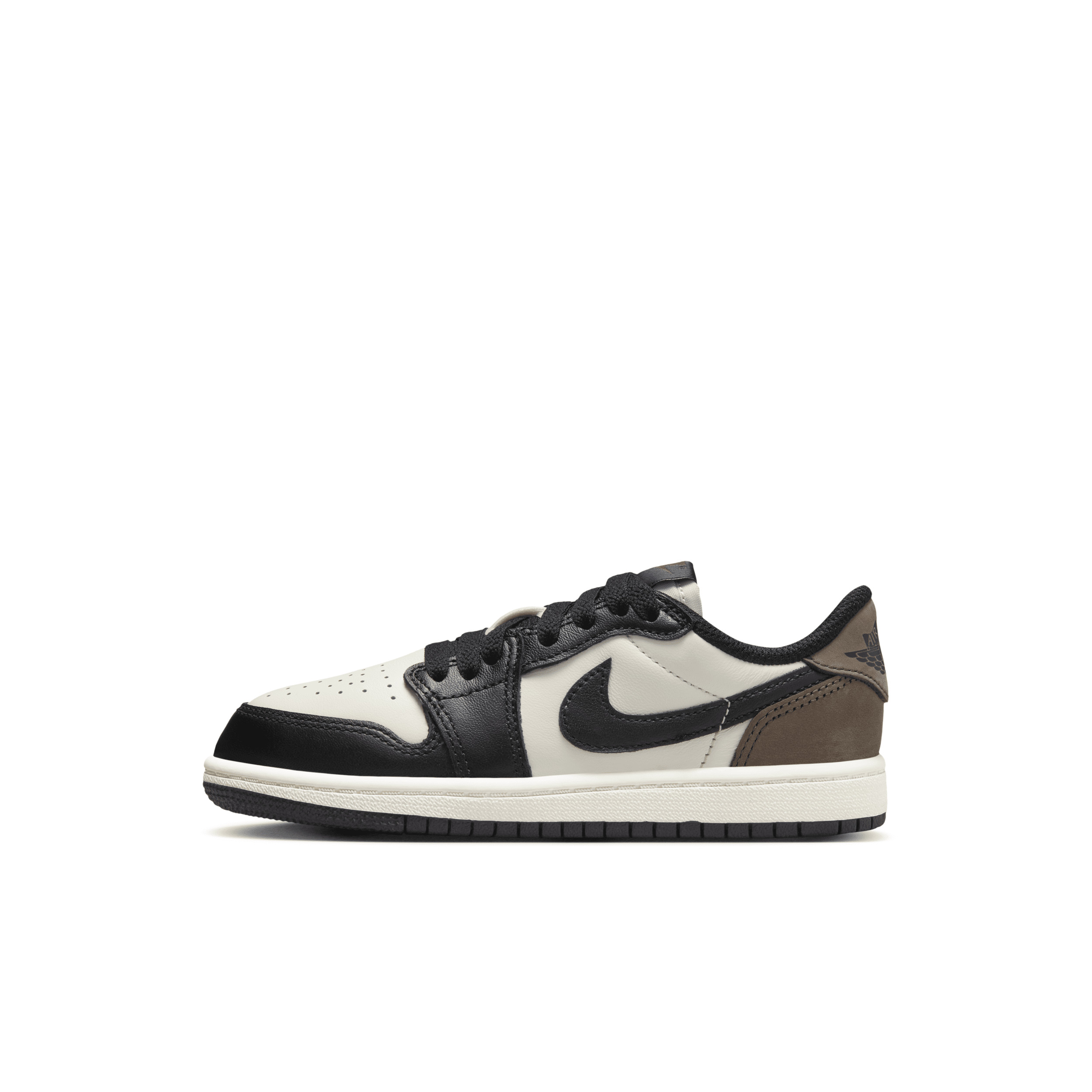 Jordan 1 Retro Low "Mocha" Little Kids' Shoes in White | FQ5436-102 | Nike (US)