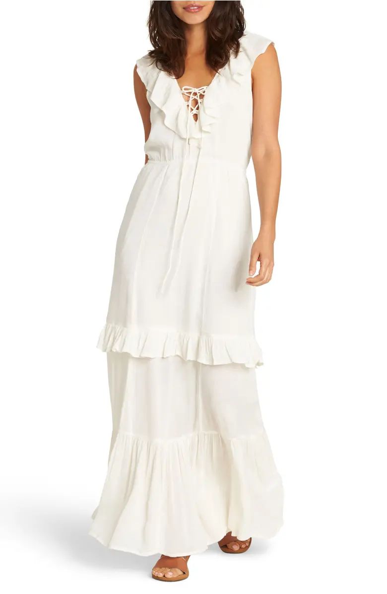 Billabong Romance Row Ruffle Tier Maxi Dress | Nordstrom