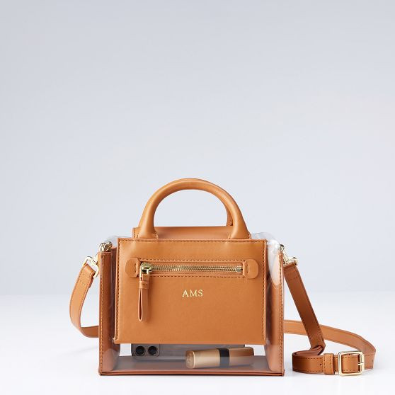 Clear Convertible Mini Handbag | Mark and Graham
