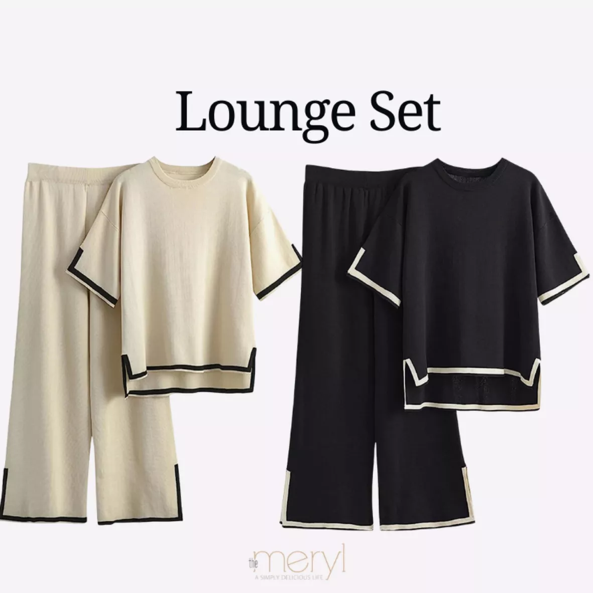 Tanming Sweater Sets Women 2 Piece Lounge Sets Short Sleeve Knit Pullover  Tops Wide Leg Pants : : Clothing, Shoes & Accessories