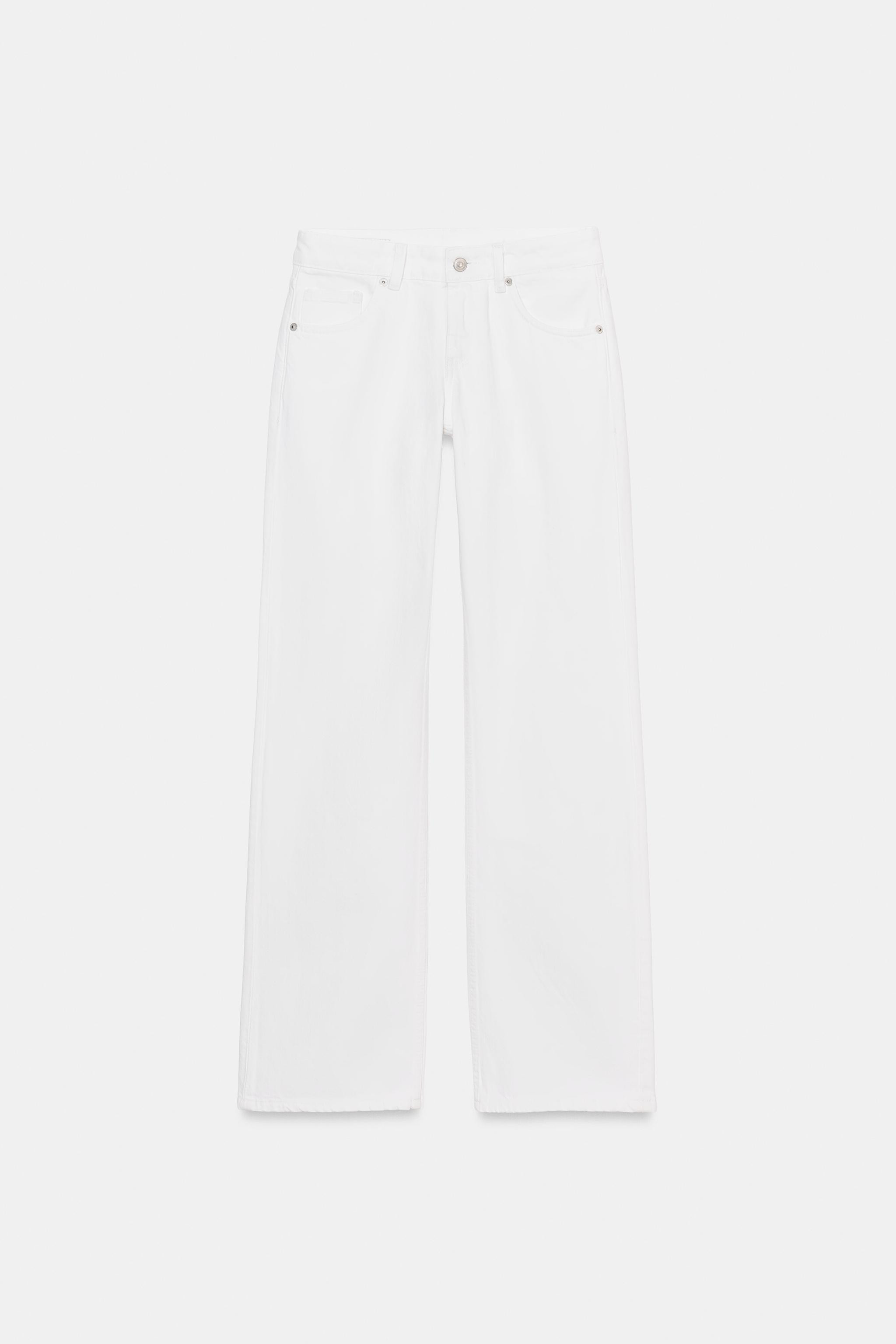 TRF LOW RISE WIDE LEG JEANS | Zara US