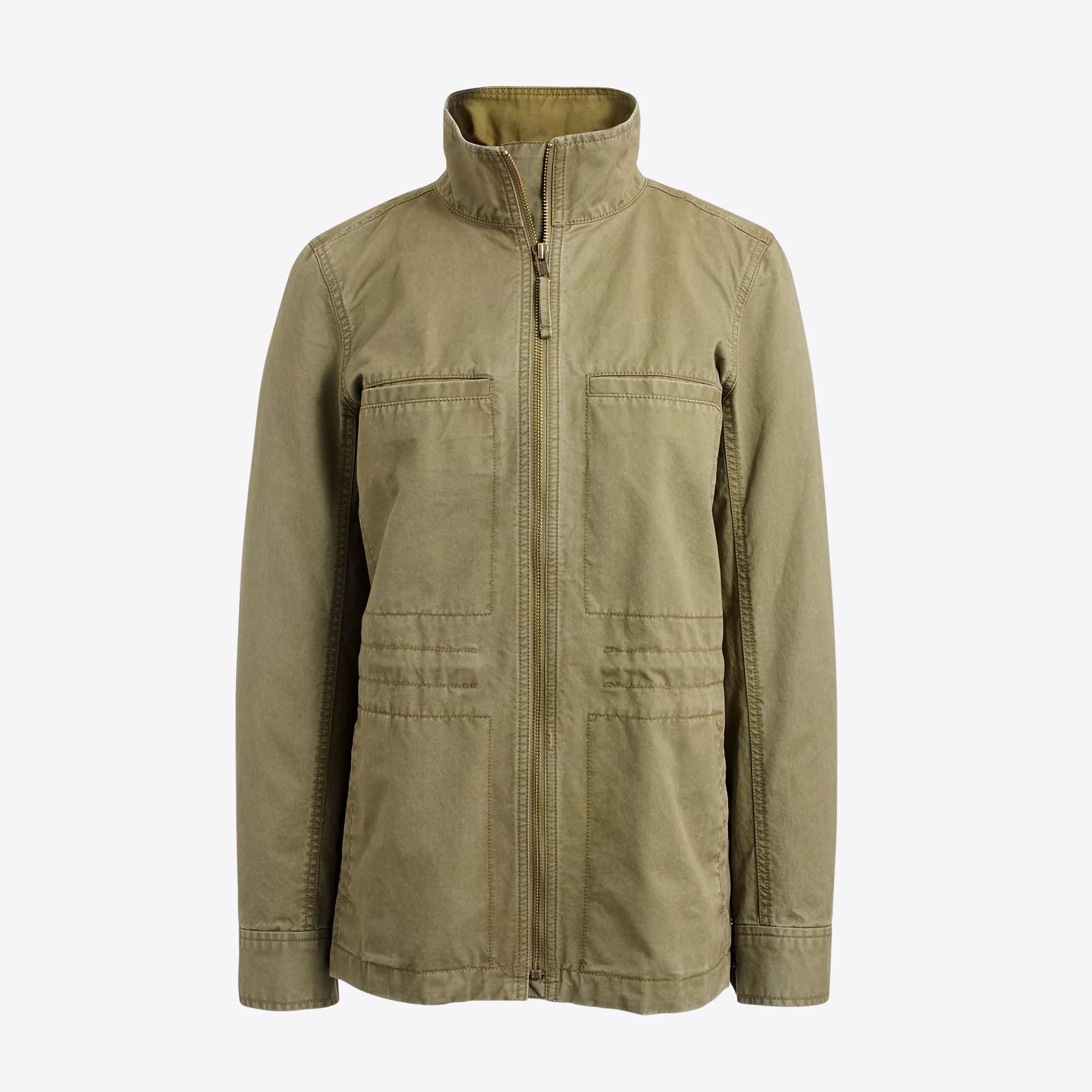 Cotton pocket jacket | J.Crew Factory