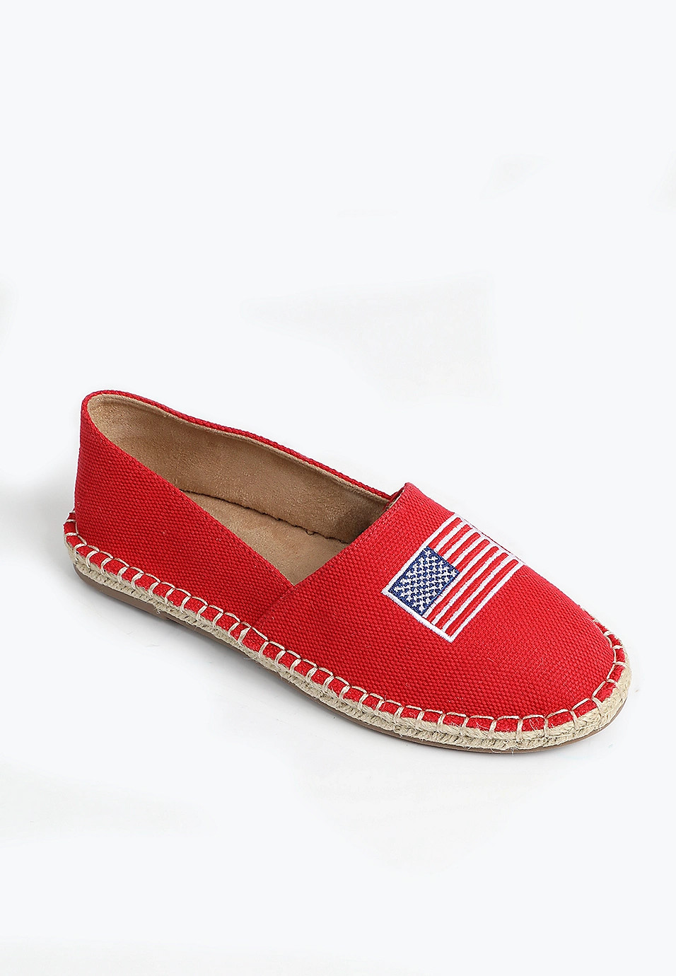 SuperCush Ivy Slip On Espadrille Flats | Maurices