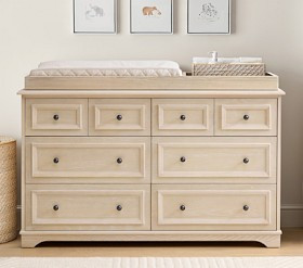 Fillmore 8-Drawer Dresser & Topper Set (56w x 20d") | Pottery Barn Kids