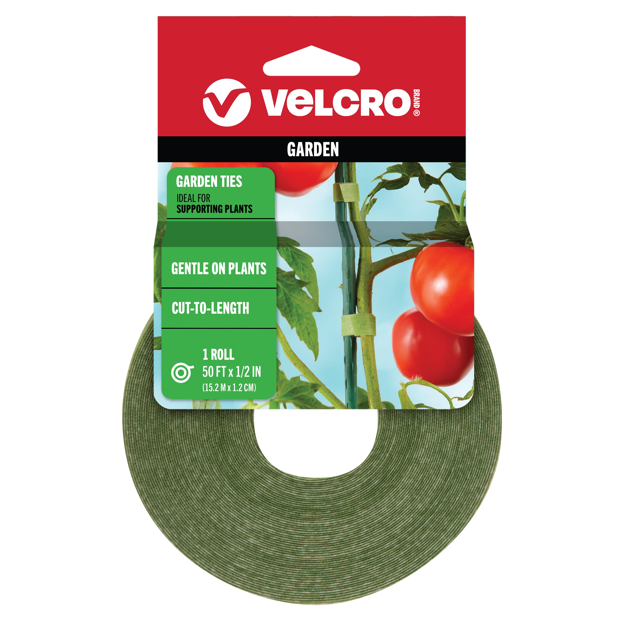 VELCRO Brand VEL-30071-USA ONE-WRAP Garden Ties | Plant Supports for Effective Growing | Strong G... | Amazon (US)