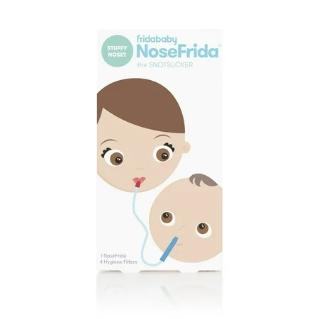 Frida Baby NoseFrida Nasal Aspirator (4 Hygiene Filters) | Walmart (US)